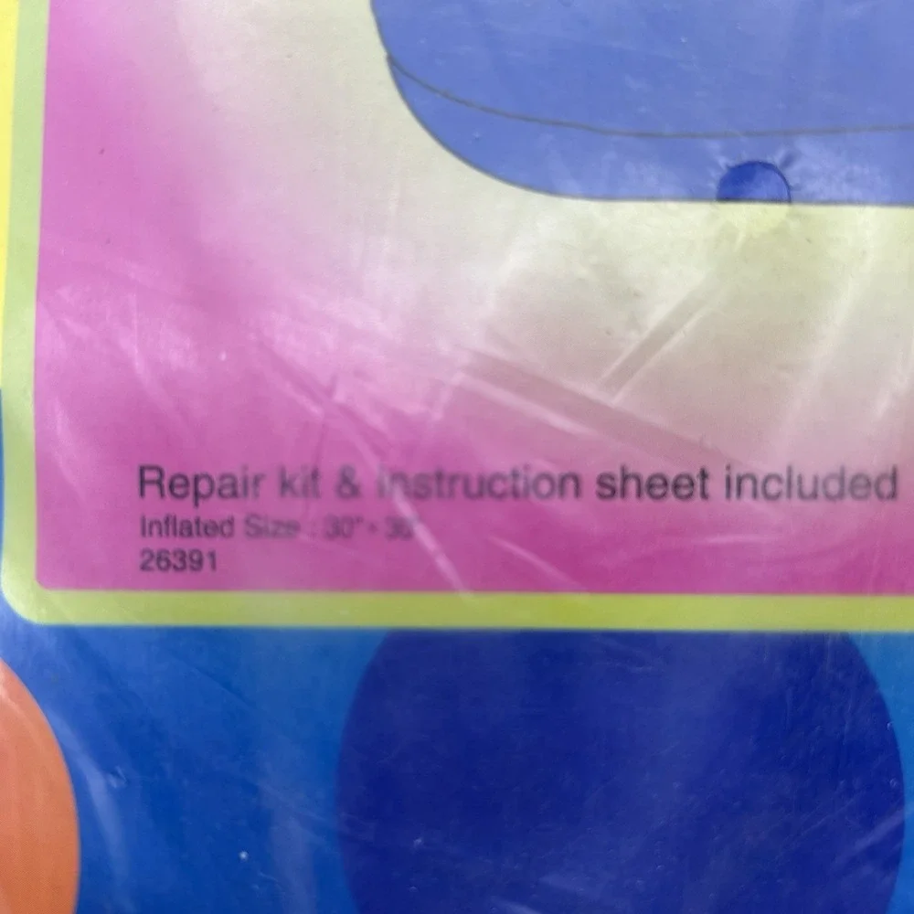 Inflatable Air Chair Furniture Pink Adult  Size 90s Y2K Retro Dorm New Old Rare‎
